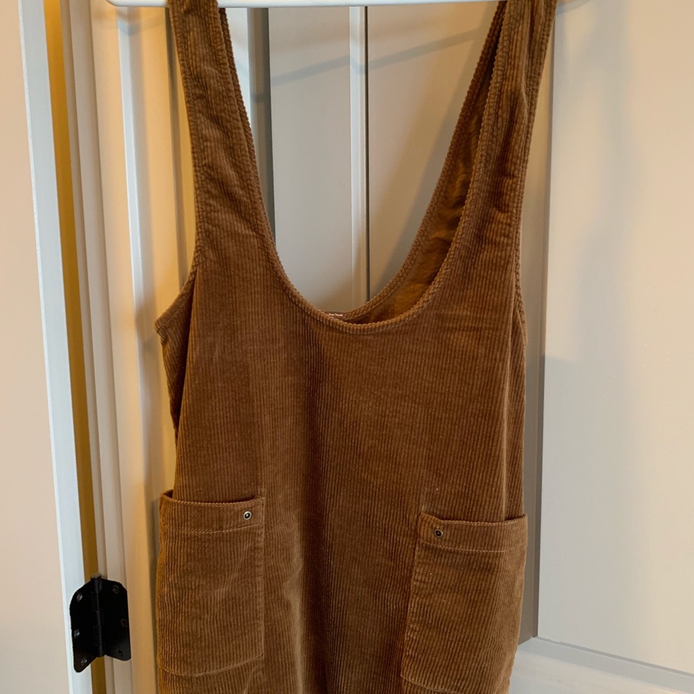 Free people corduroy jumper/dress!
